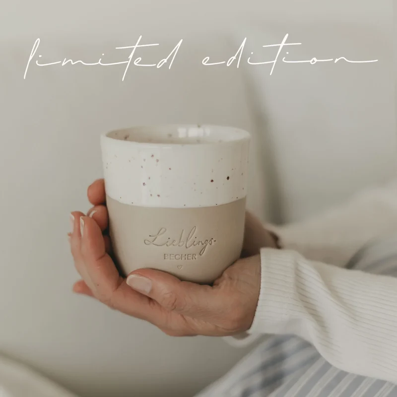EULENSCHNITT Becher Lieblingsbecher - Limited Edition