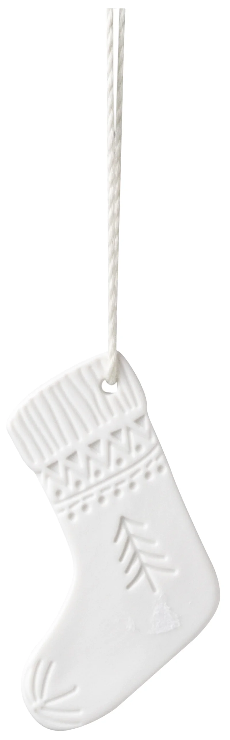 RAEDER DESIGN Porzellananhänger Wintergarderobe Socke