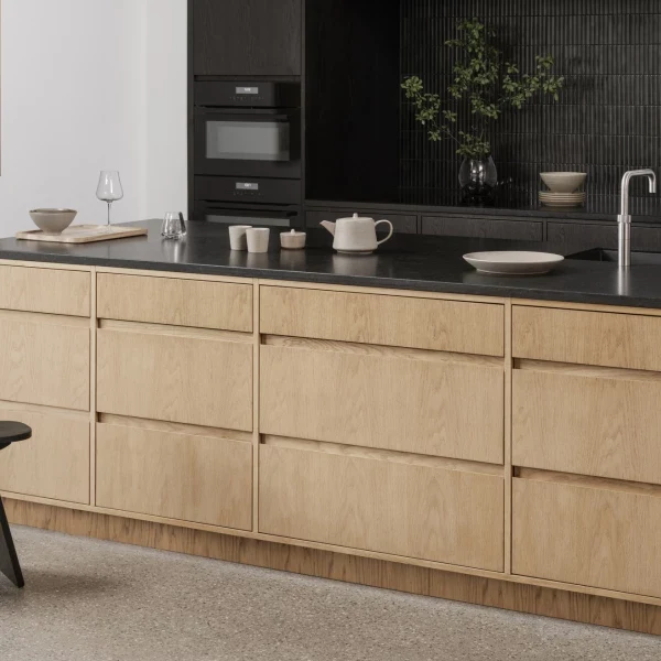 BLOMUS Serviertablett Oku Oak Eckig in 2 Größen