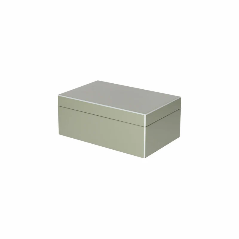 Gift Company Schmuckbox Tang S, Schmuckkasten, Schmucktruhe, MDF, Flannel, 22 x 14 cm, 1212203030