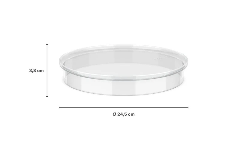 Deckel Rührschüssel 4000 ml transparent