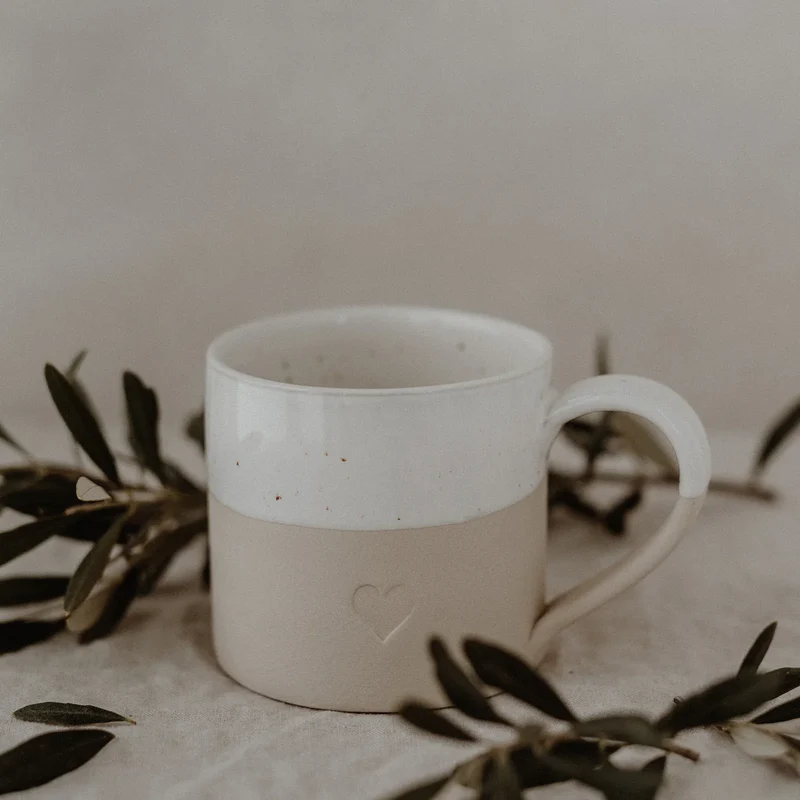 EULENSCHNITT Große Tasse Herz