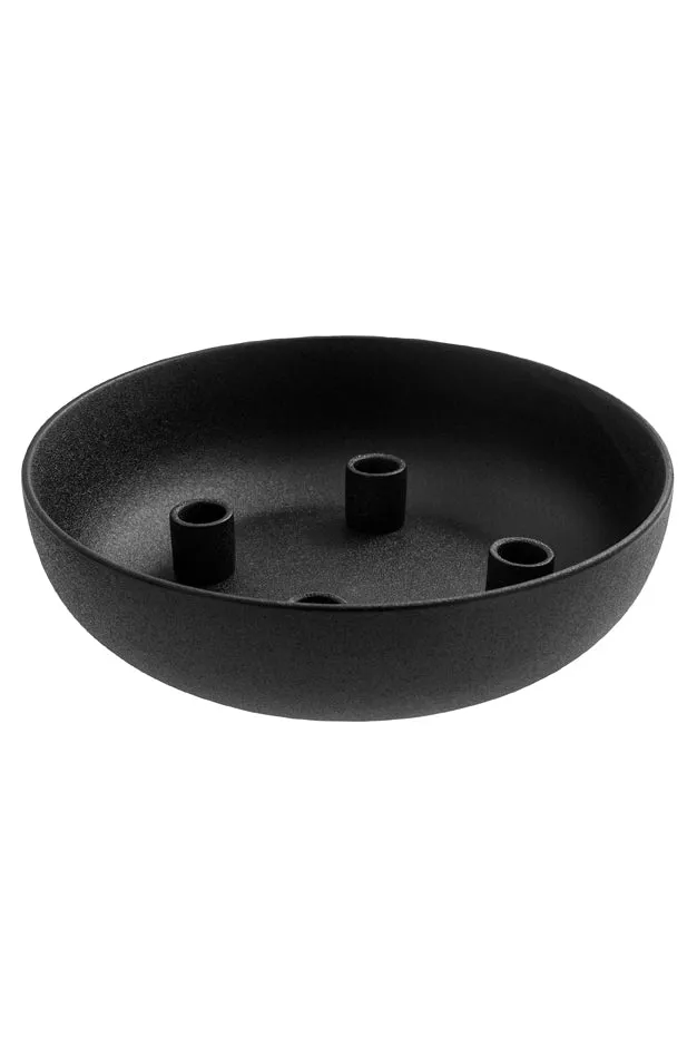 STOREFACTORY Kerzenhalter Granholmen XXL Glossy black