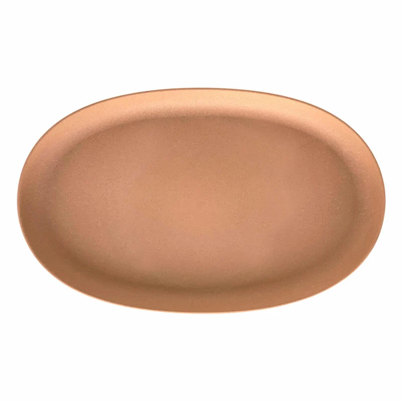 Hachiman Pflanztopfuntersetzer Eco Oval 490, Polypropylen, Terrakotta, 243205
