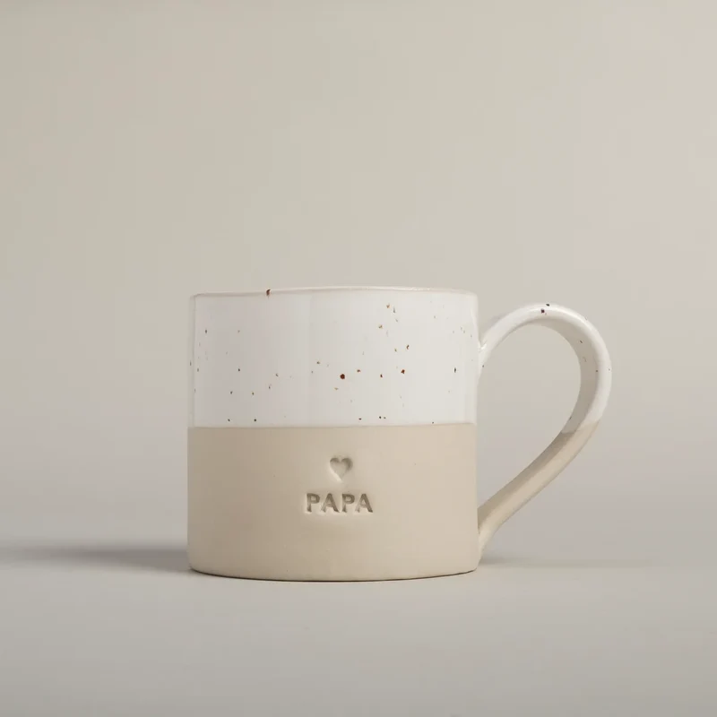 EULENSCHNITT Große Tasse Papa