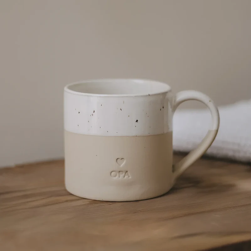 EULENSCHNITT Große Tasse Opa