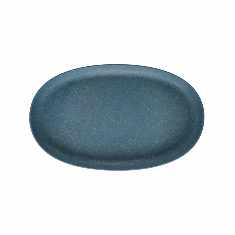 Hachiman Pflanztopfuntersetzer Eco Oval 400, Polypropylen, Navy Blau, 243144
