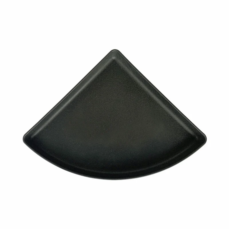 Hachiman Eck-Platztopfuntersatz Eco Plate 260, Polypropylen, Schwarz, 243076