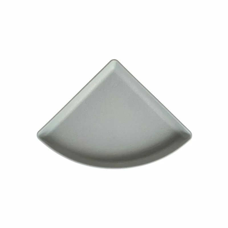 Hachiman Eck-Platztopfuntersatz Eco Plate 200, Polypropylen, Grau, 242970