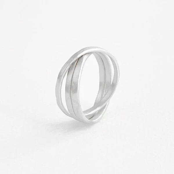SUSI CALA Sophie 3 Twin Ring Sterlingsilber SHAT3-02