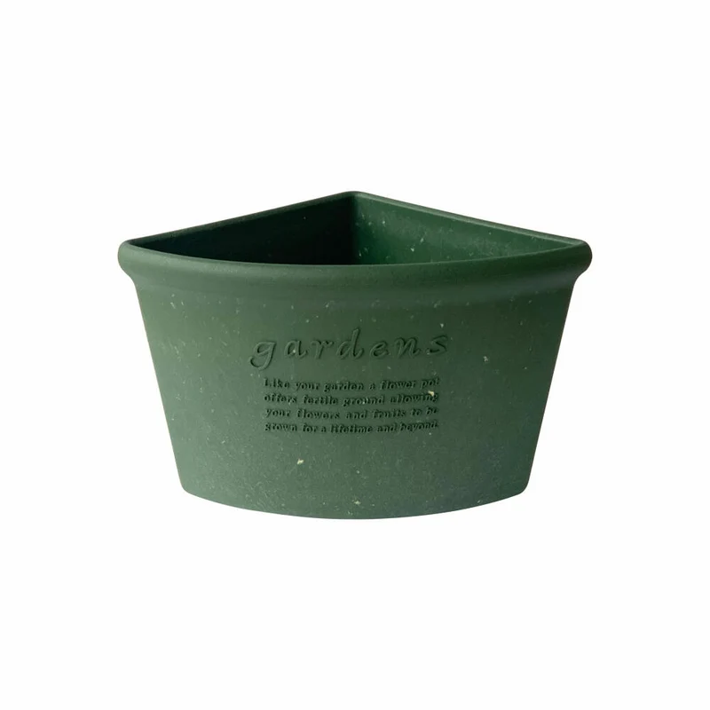 Hachiman Ecktopf Eco Pot 200, Pflanztopf, Polypropylen, Grün, 3 L, 242864