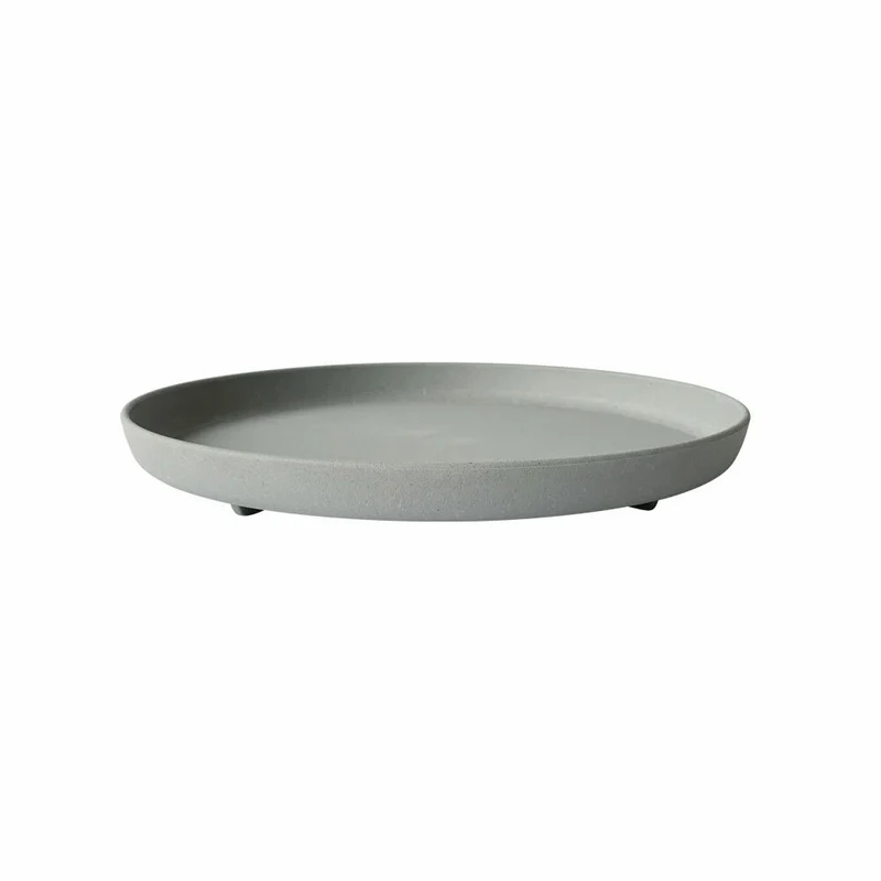 Hachiman Pflanztopfuntersetzer Eco 10 Rund, Polypropylen, Grau, 30.2 cm, 242734