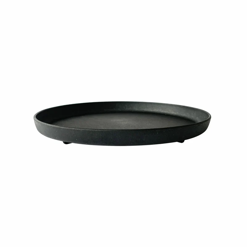 Hachiman Pflanztopfuntersetzer Eco 10 Rund, Polypropylen, Schwarz, 30.2 cm, 242758