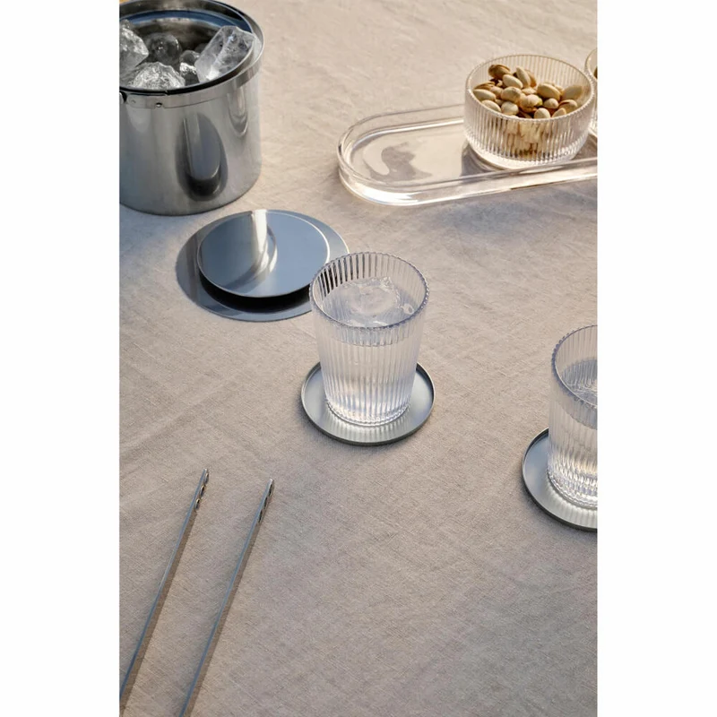 Stelton Trinkgläser 6er Set Pilastro, Trinkglas, Glas, Clear, 150 ml, X-521
