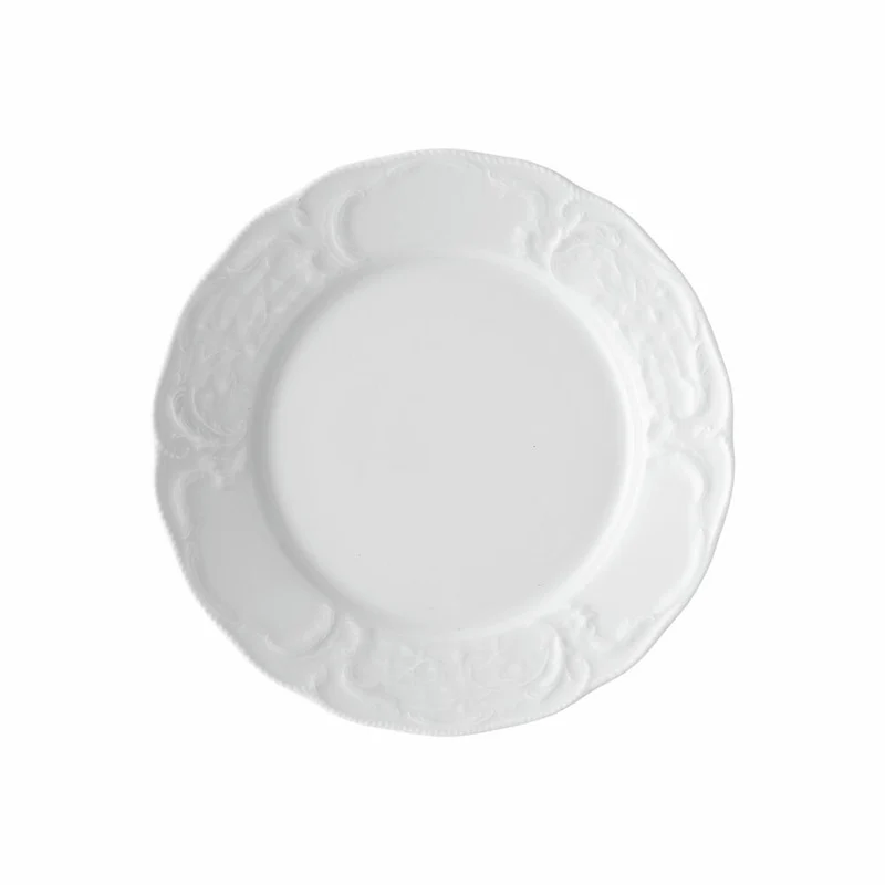 Rosenthal Speiseteller Sanssouci Weiß, Porzellan, Weiß, 25 cm, 10480-800001-10225