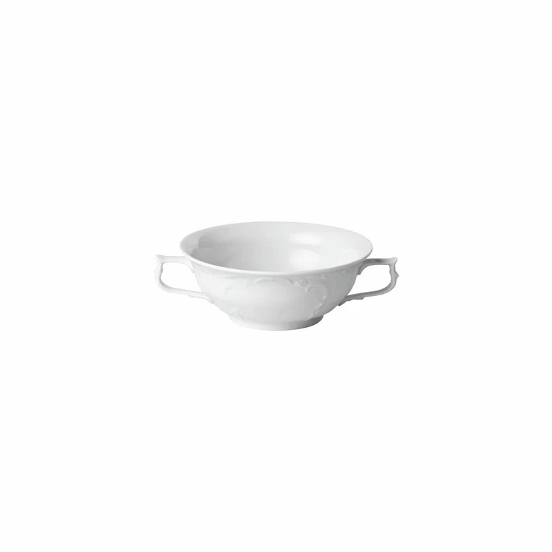 Rosenthal Suppen-Obertasse Sanssouci Weiß, Porzellan, Weiß, 310 ml, 10480-800001-10422