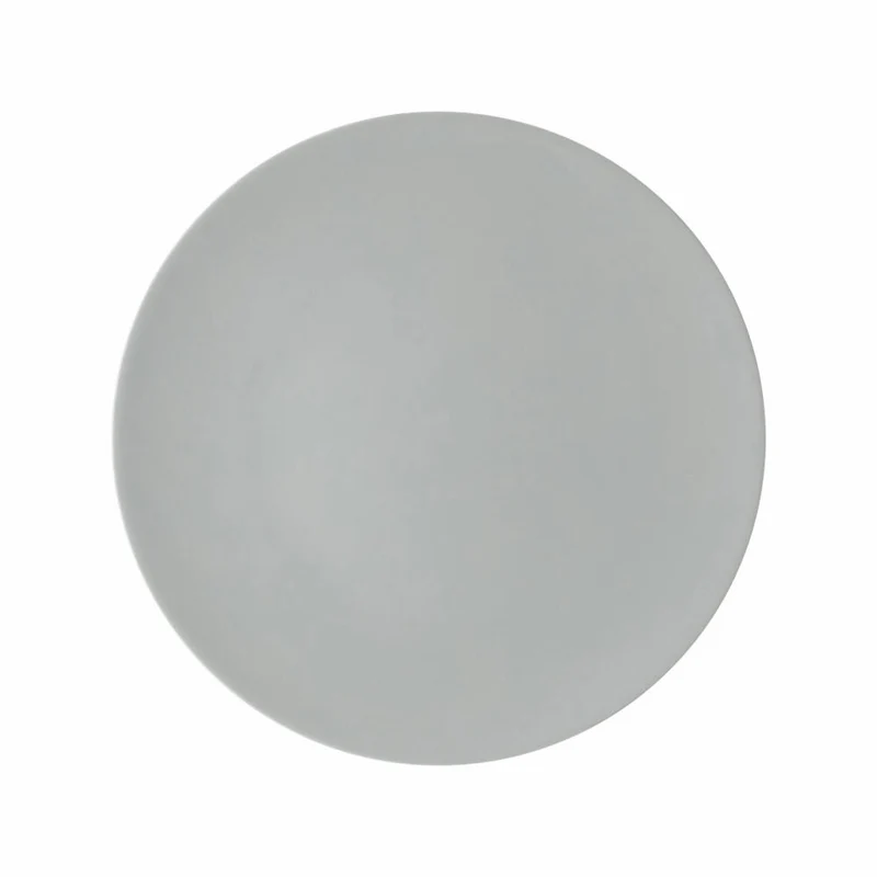 Rosenthal Speiseteller TAC Sensual Gentle Grey, Porzellan, Grau, 28 cm, 11280-403272-10229