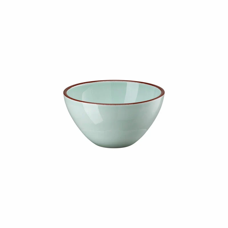 Rosenthal Bowl Profi Casual Mint, Porzellan, Grün-Braun, 17 cm, 10660-405406-10568