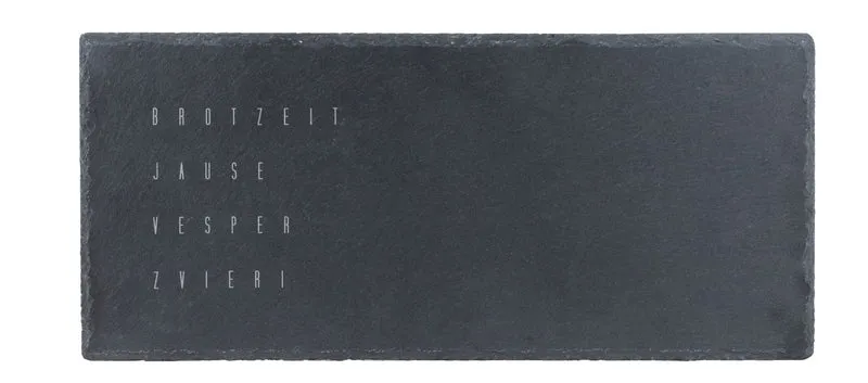RAEDER DESIGN Servierplatte Brotzeit