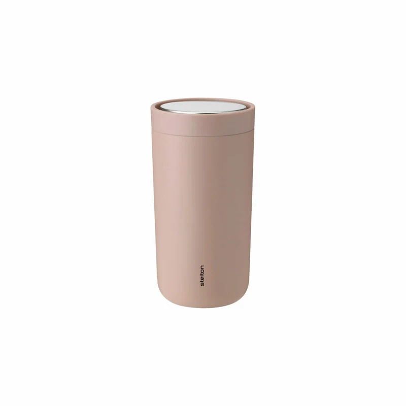 Stelton Thermobecher To Go Click, Stahl, Kunststoff, Heather, 200 ml, 675-50