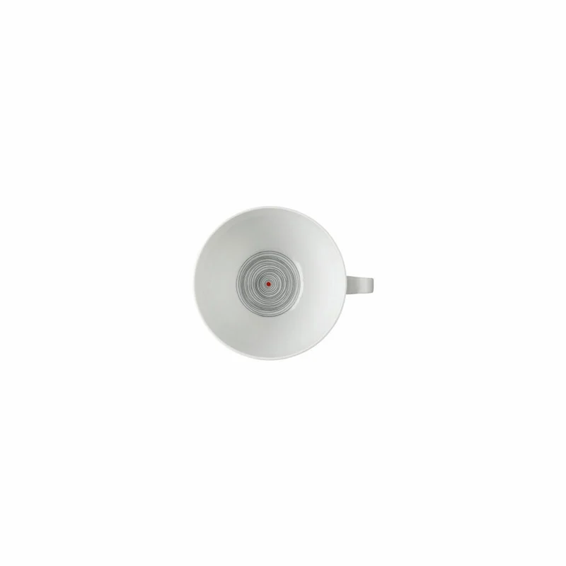 Rosenthal Tee-Obertasse TAC Gropius Stripes 2.0, Porzellan, Grau, 240 ml, 11280-403261-14642