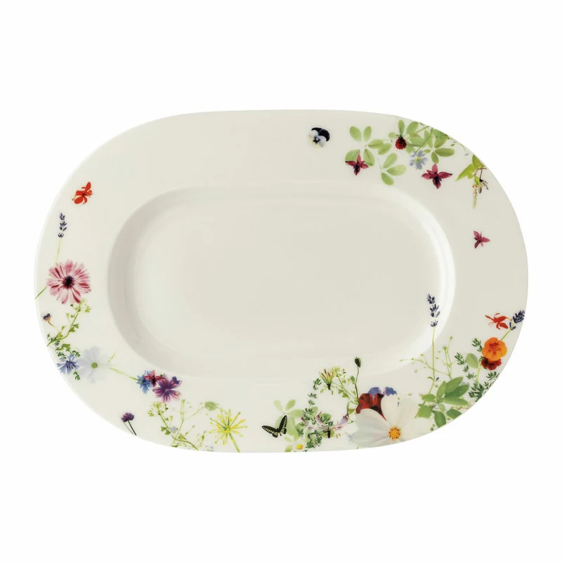 Rosenthal Servierplatte Brillance - Grand Air, Bone China, Mehrfarbig, 34 cm, 10530-405109-12734