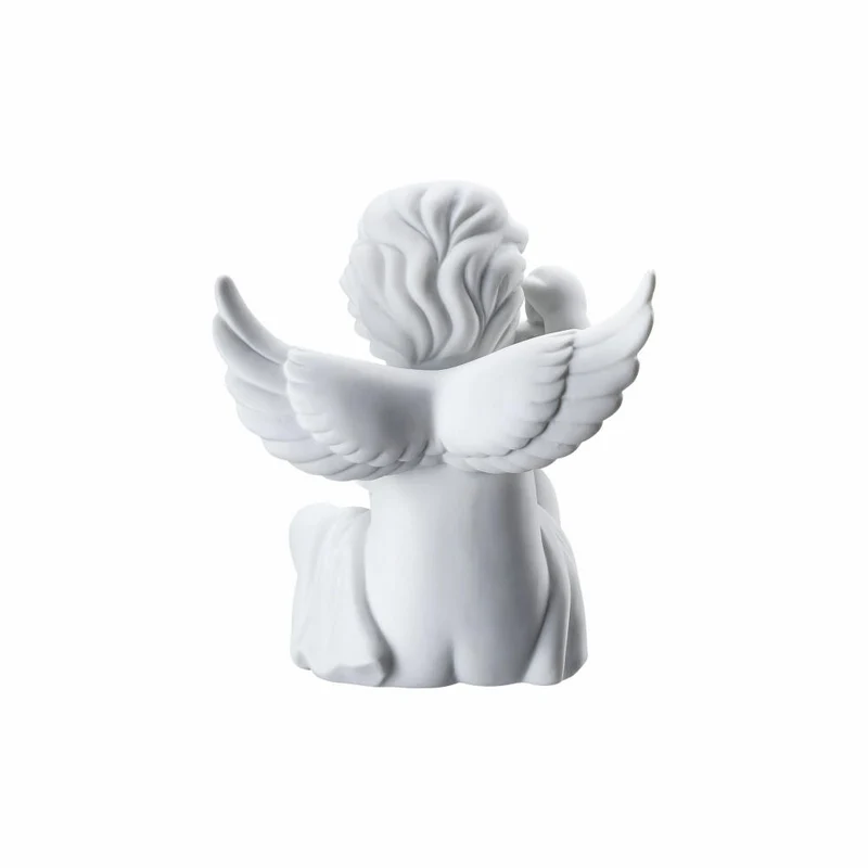 Rosenthal Dekofigur Engel mit Laterne, Porzellan, Weiß, 9.9 cm, 69055-000102-90532