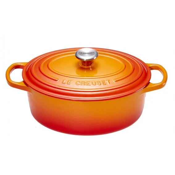 Bräter Oval – 31cm Ofenrot