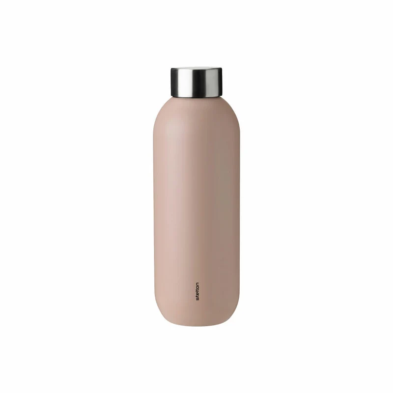 Stelton Isolierflasche Keep Cool, Stahl, Kunststoff, Heather, 600 ml, 355-25