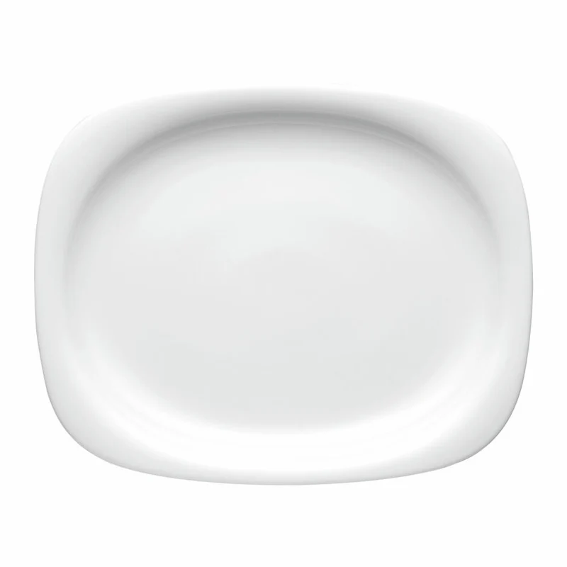 Rosenthal Servierplatte Suomi, Porzellan, Weiß, 38 cm, 17000-800001-12738