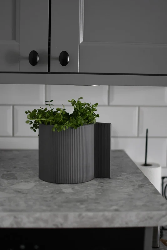 STOREFACTORY Vassunda Blumentopf dark grey
