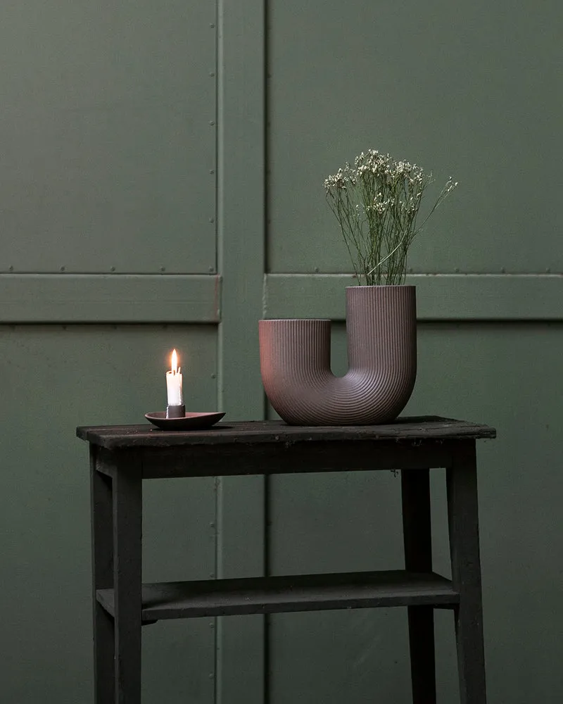 STOREFACTORY Stravalla Vase braun