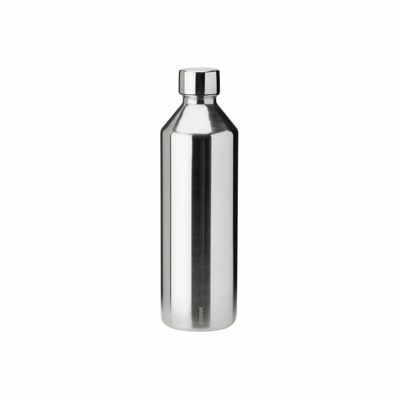 Stelton Wassersprudler-Flasche Brus, Edelstahl, Kunststoff, Steel, 1.2 L, 2103