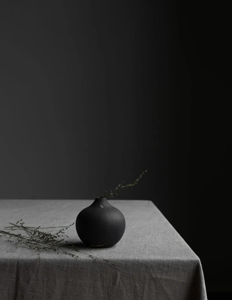 STOREFACTORY Fröbacken Vase small dark grey