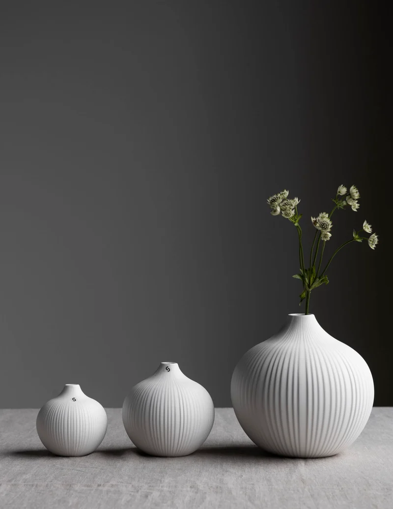 STOREFACTORY Fröbacken Vase Medium white