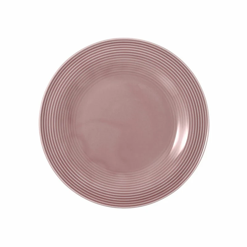 Seltmann Weiden Frühstücksteller Beat Altrosa, Teller, Porzellan, Rosa, 23 cm, 001.773698