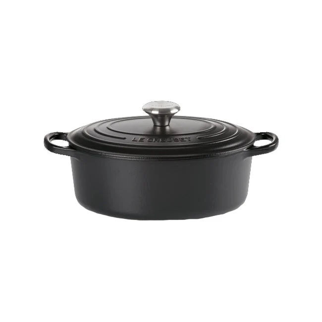 Bräter Oval – 35cm Schwarz