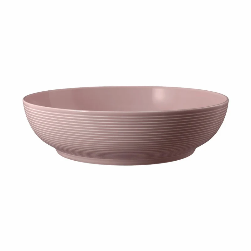 Seltmann Weiden Foodbowl Beat Altrosa, Schale, Porzellan, Rosa, 25 cm, 001.773708