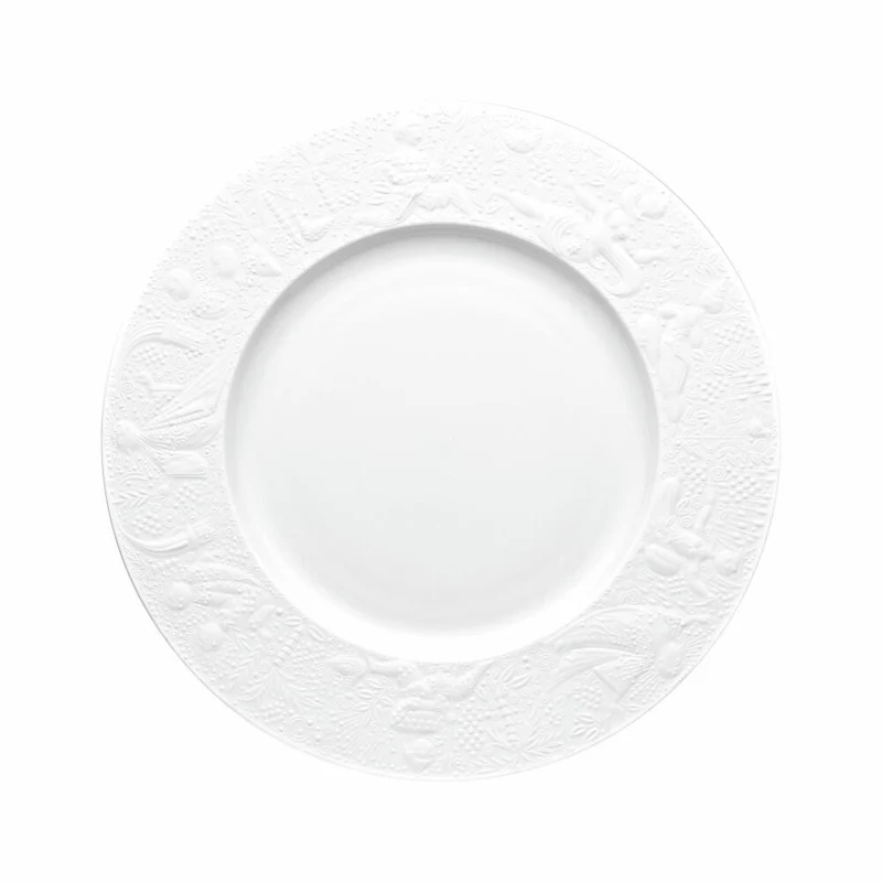 Rosenthal Platzteller Zauberflöte, Porzellan, Weiß, 29 cm, 11260-306500-10228