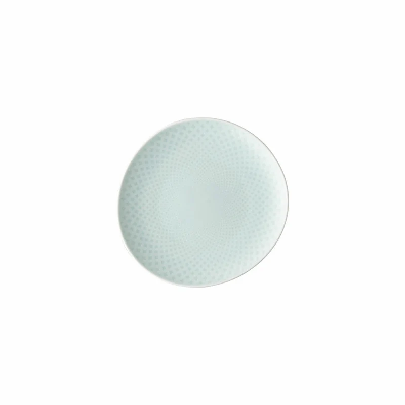 Rosenthal Teller Junto Opal Green flach, Porzellan, Grün, 16 cm, 10540-405204-10856