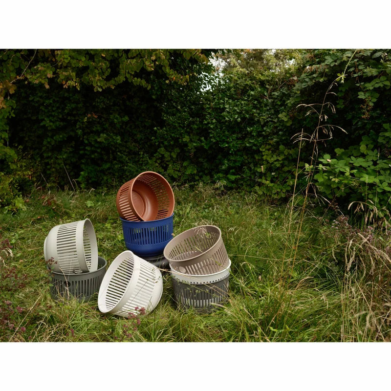 Zone Denmark Wäschekorb Ume Soft Grey, Wäschesammler, Kunststoff, Grau, 29 cm, 34863