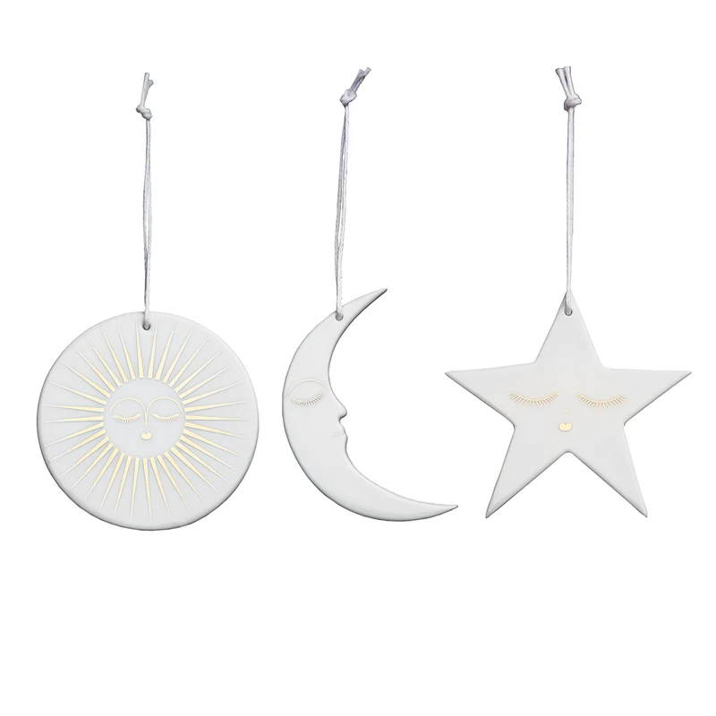 RAEDER DESIGN Sonne, Mond und Stern Set