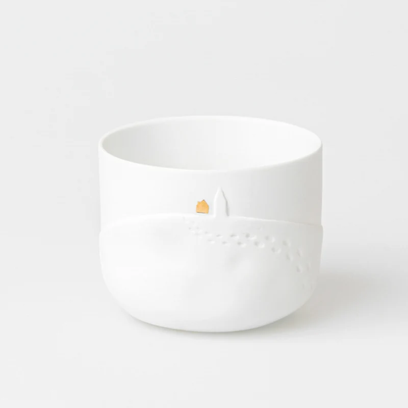 RAEDER DESIGN Schneetag Teelicht Fussspuren