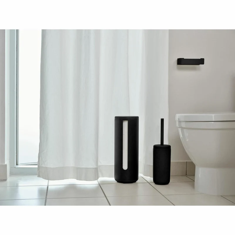 Zone Denmark Toilettenpapierhalter Ume Black, WC-Rollenhalter, Aluminium, Schwarz, 34996