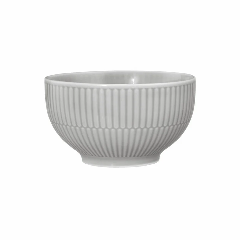 Seltmann Weiden Cappuccinoschale Amina Silbergrau, Kaffeetasse, Becher, Porzellan, Grau, 400 ml, 001.774775