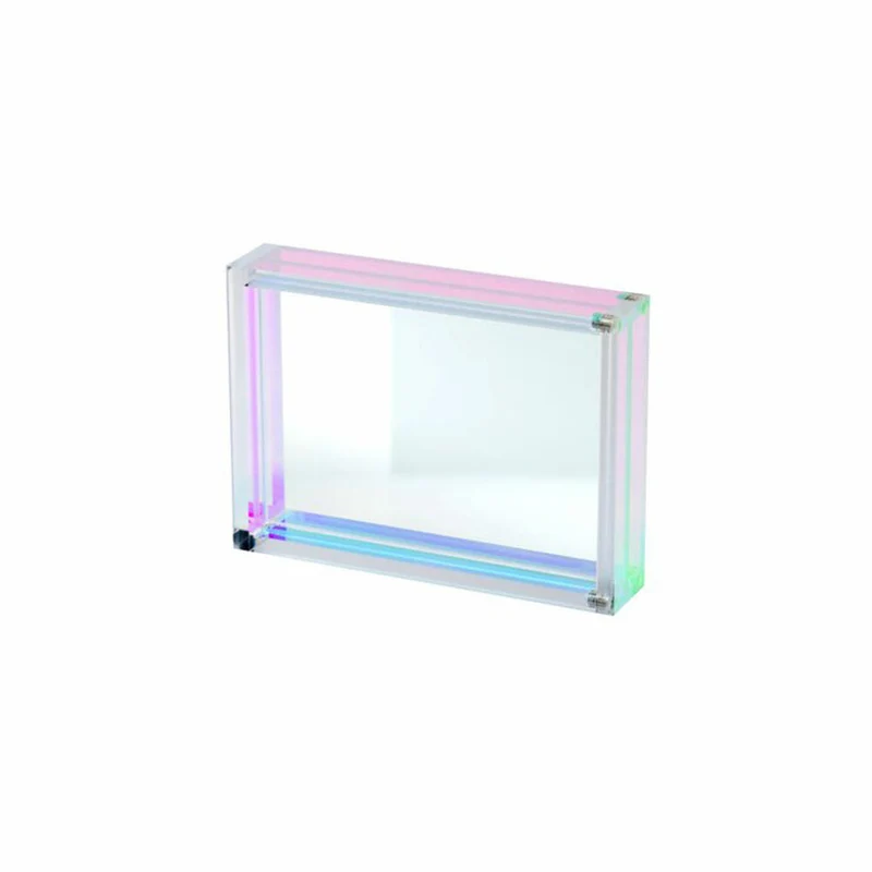 Gift Company Bilderrahmen Tokio, Fotorahmen, Acryl, Transparent / Irisierend, 10 x 15 cm, 1236304040