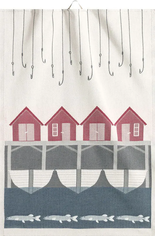 Fiskeläge Geschirrtuch – 35x50cm