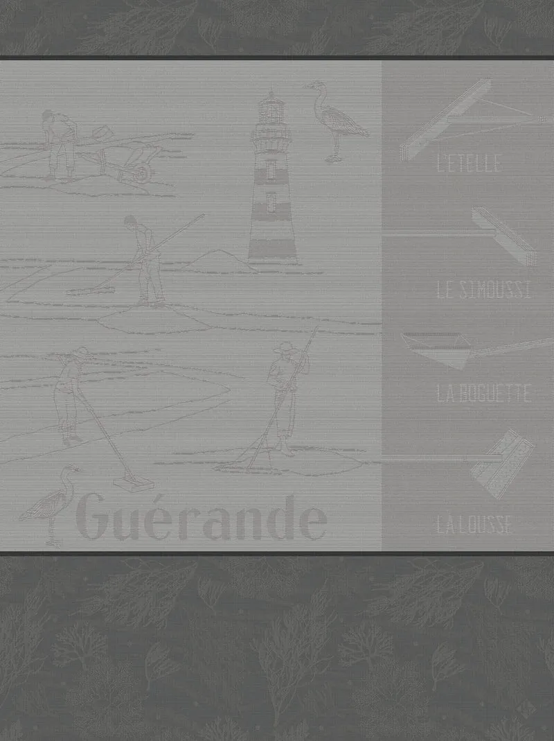 Geschirrtuch – Marais Salants – grau