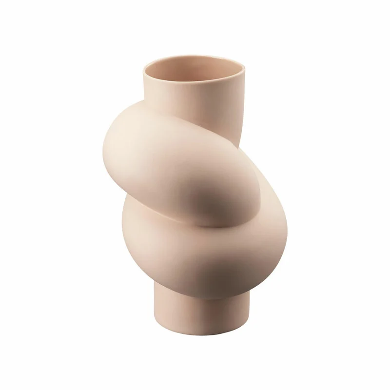 Rosenthal Vase Cameo, Dekovase, Porzellan, Rosa, 25 cm, 14628-426330-26025