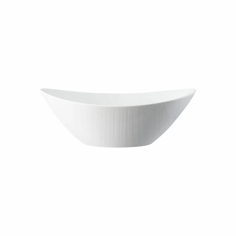 Rosenthal Schale Mesh oval, Porzellan, Weiß, 24 x 18 cm, 11770-800001-15296